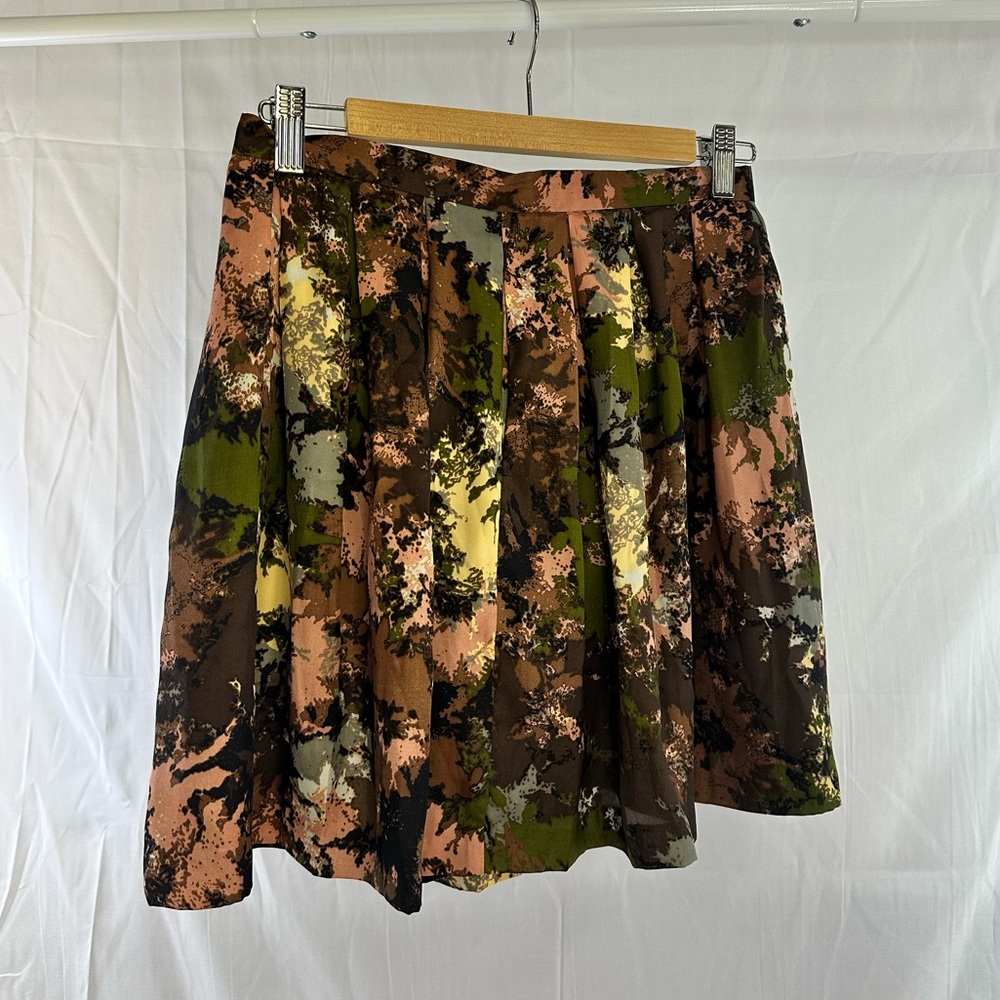Trendy Urban Camo Circle Skirt with Pockets - Size 6